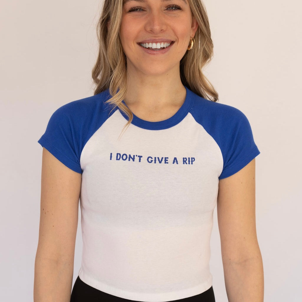 I Don't Give a Rip Baby Tee