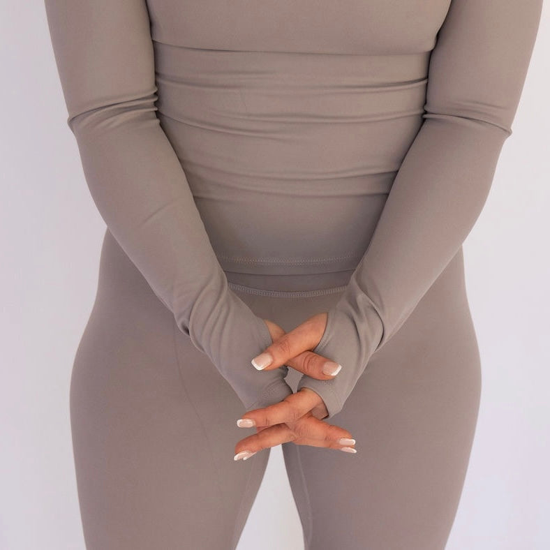 Ski Bunny Set - Grey Top