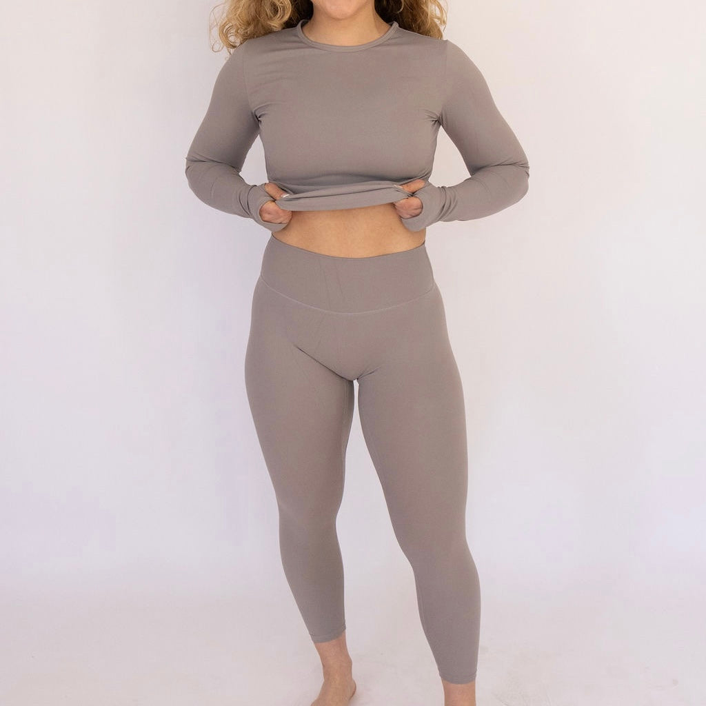 Ski Bunny Set - Grey Bottom