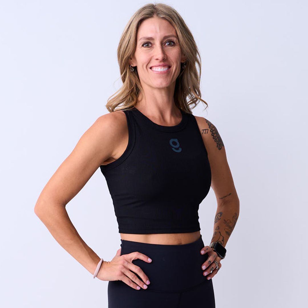 G Crop Tank - Black