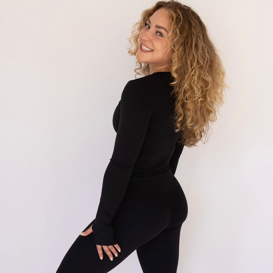 Ski Bunny Set - Black Top