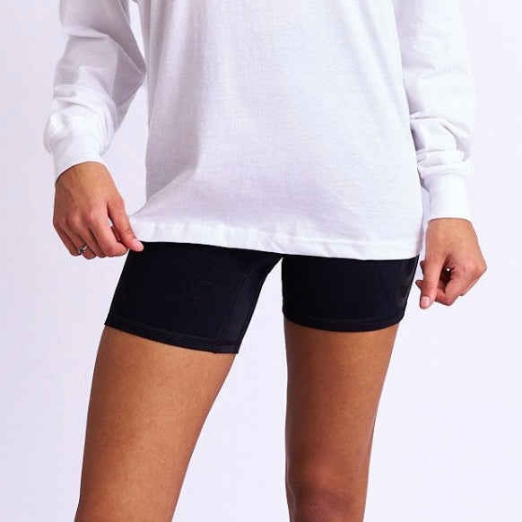 Little Bit Longer Yoga Short - Grey