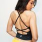Strappy Tank Bra - Black
