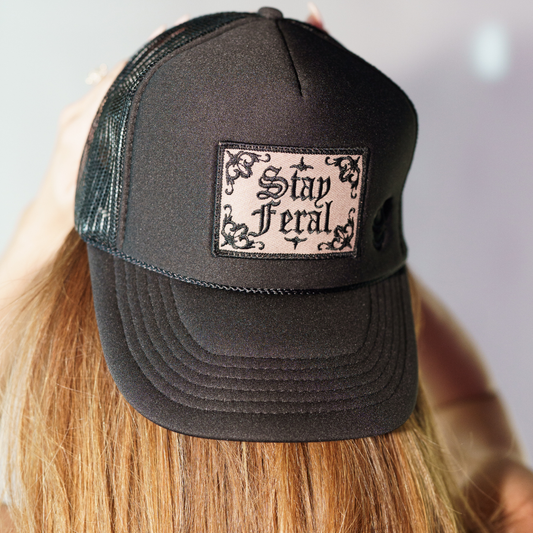 Stay Feral Trucker Hat
