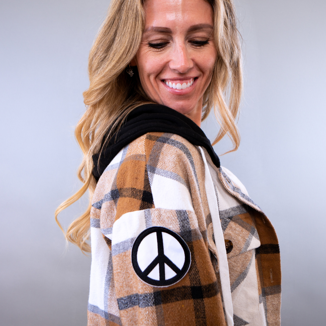 Peace Flannel