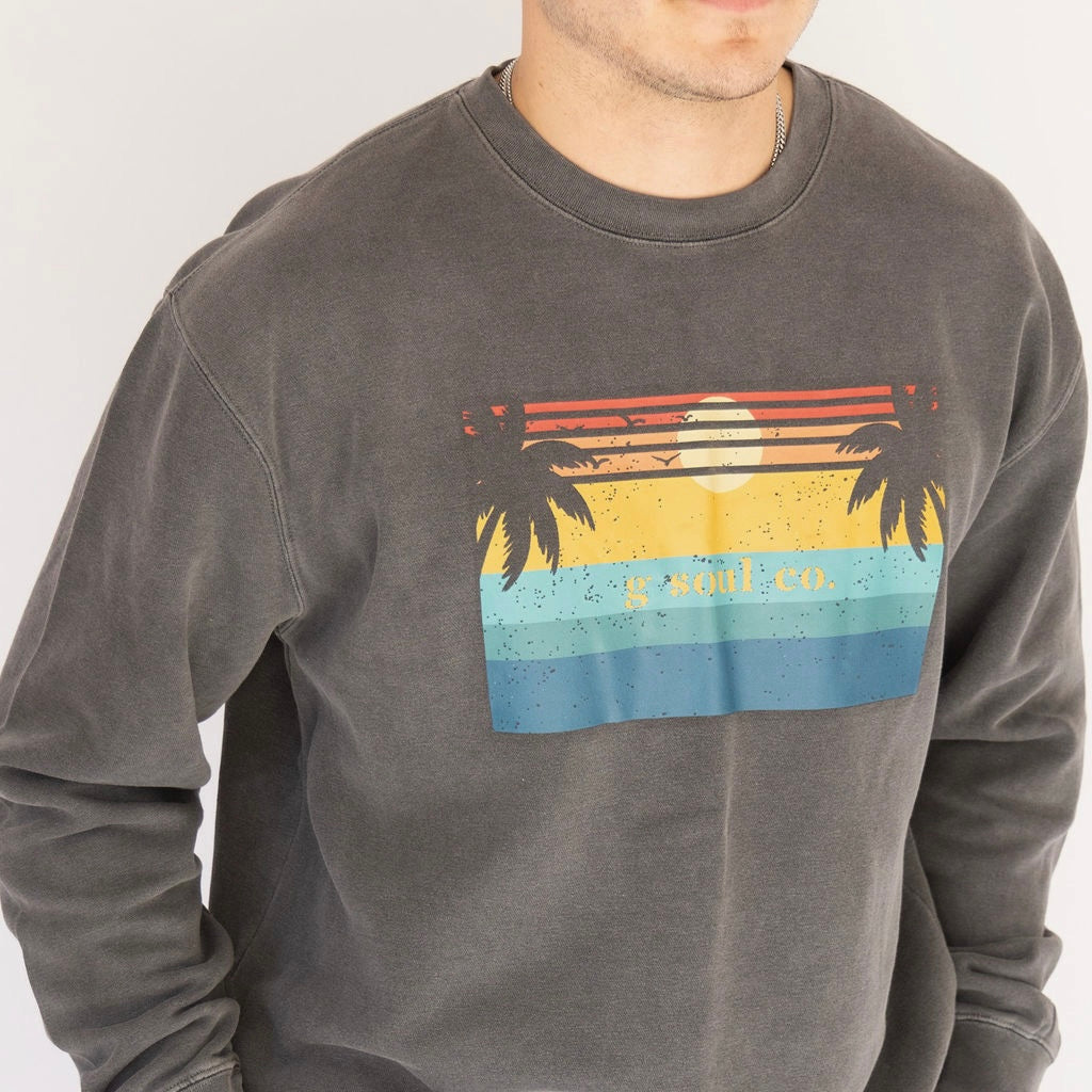 Sunset Crew Sweatshirt