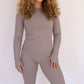 Ski Bunny Set - Grey Top