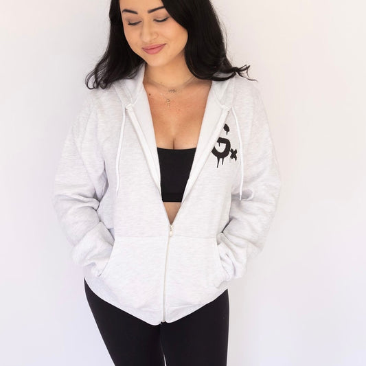 Graffiti G Zip Up Sweatshirt