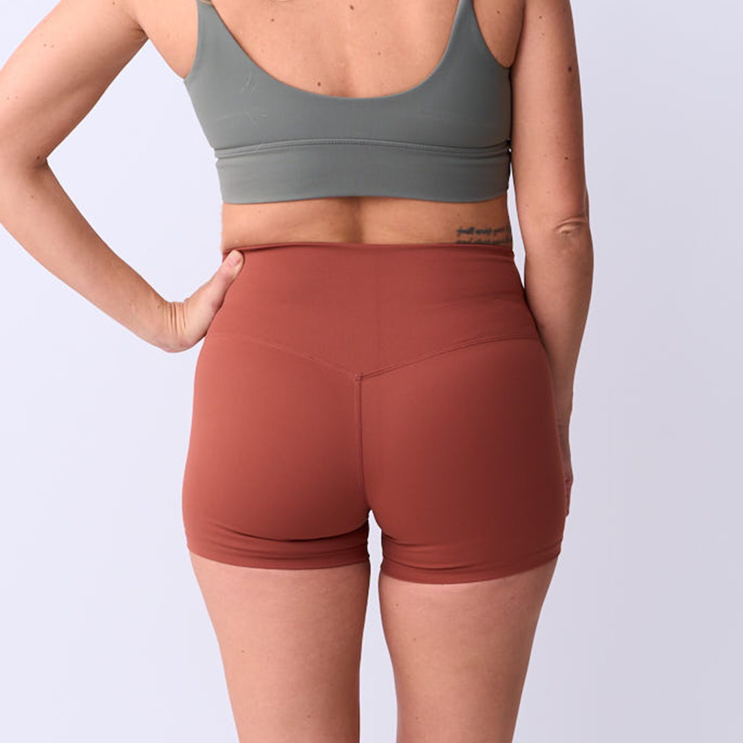 Yoga Short Short - Rust