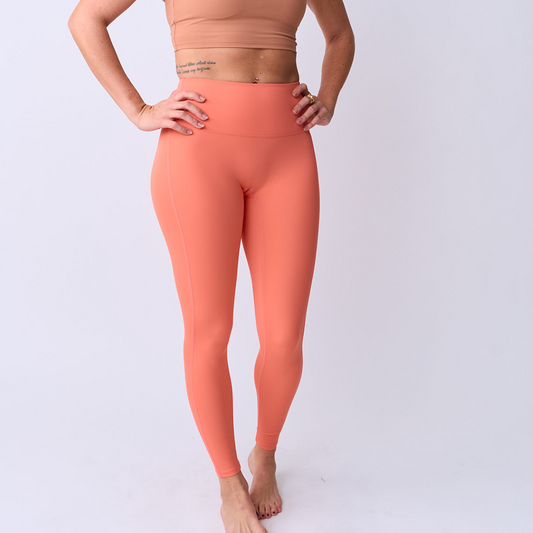 Sorbet Neon Yoga Pant - Orange