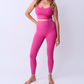 Raspberry Yoga Set - Leggings