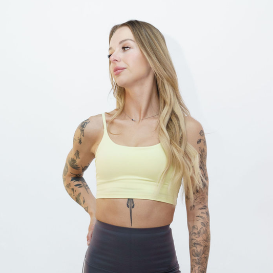 Aura Bra - Sorbet Neon Yellow