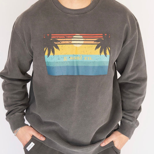 Sunset Crew Sweatshirt